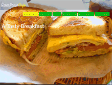 Tablet Screenshot of greenhousecafefl.com